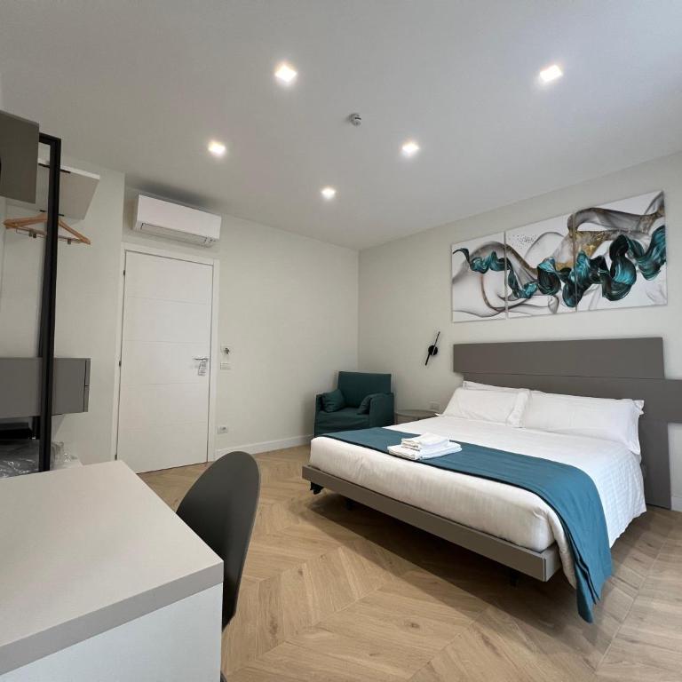 Vittoria's Luxury Rooms - Chambre Double Deluxe avec Lit d'Appoint - 1