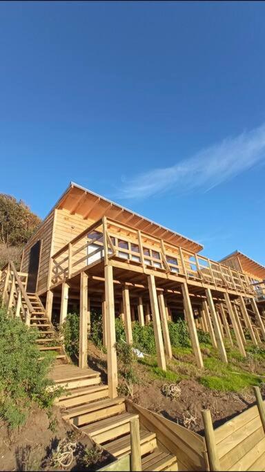 Cabaña Orca Lodge Norte frente al mar en Curanipe, Ideal para desconectar en pareja - Casa con 1 dormitorio - 8