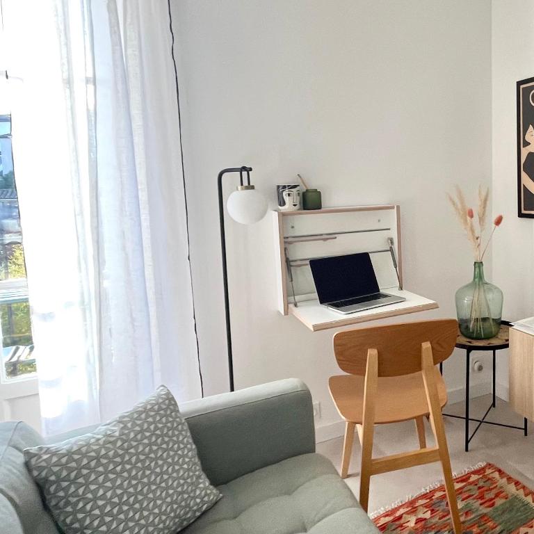 La maison du douanier. Un balcon au soleil - Studio avec Balcon - 11
