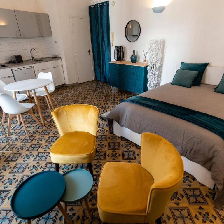 Résidence Touristique Béziers Hyper Centre : A la Ville de Florence - Apartment mit 1 Schlafzimmer - 8