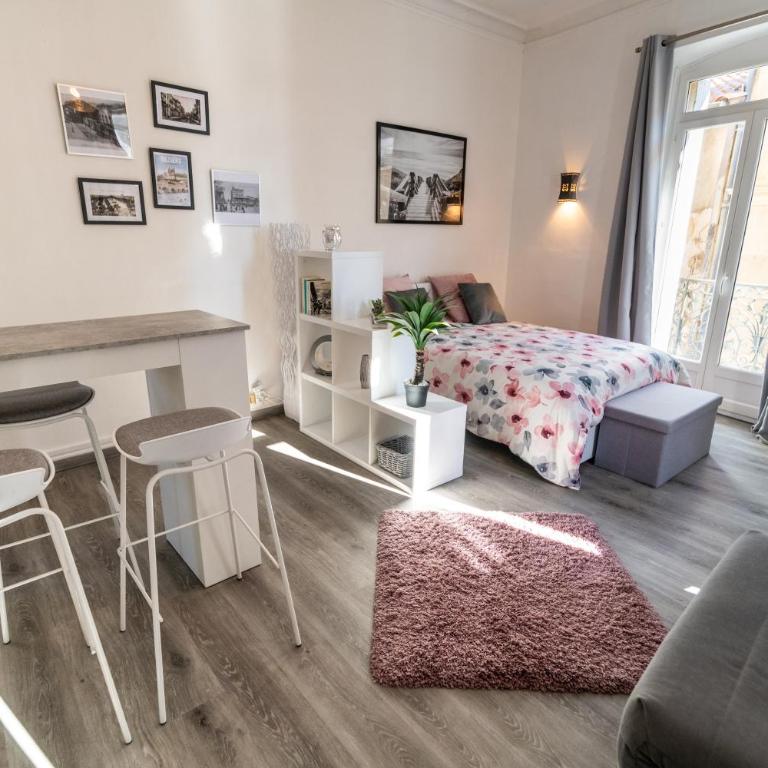 Résidence Touristique Béziers Hyper Centre : A la Ville de Florence - Apartment mit 1 Schlafzimmer - 10