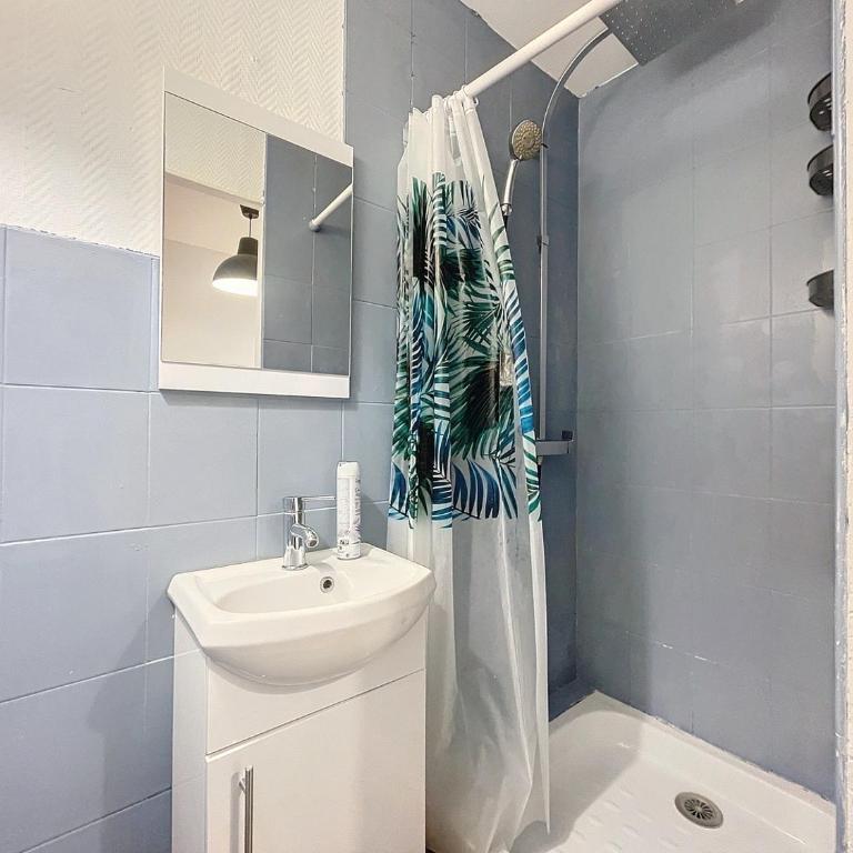 Appartement à 30 m de la plage - lumineux - respirant - WIFI - Le Cérès 1 - Apartment mit 1 Schlafzimmer - 5