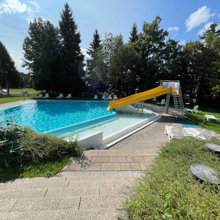 Wildwood Lodge Ferienwohnung mit Wellness - Studio mit Terrasse - 19