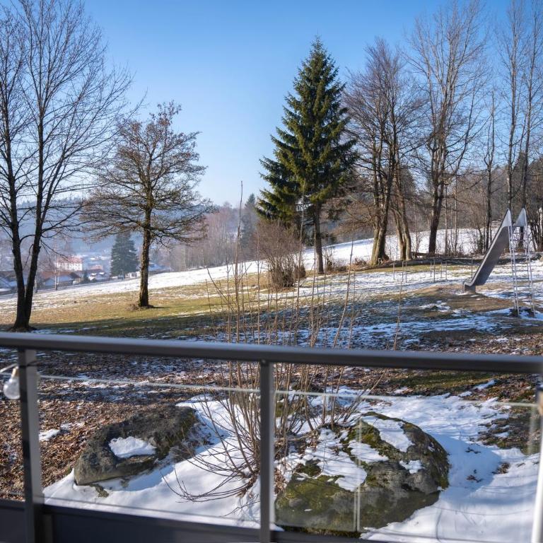 Bavarian Escape Ferienwohnung mit Pool - Estudio con balcón - 36