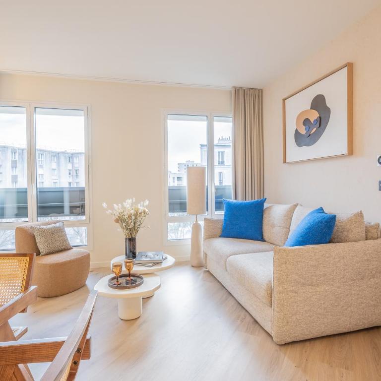 Yuna Porte-Maillot - ApartHotel - Appartement Premium 1 Chambre - 35 m² - 16