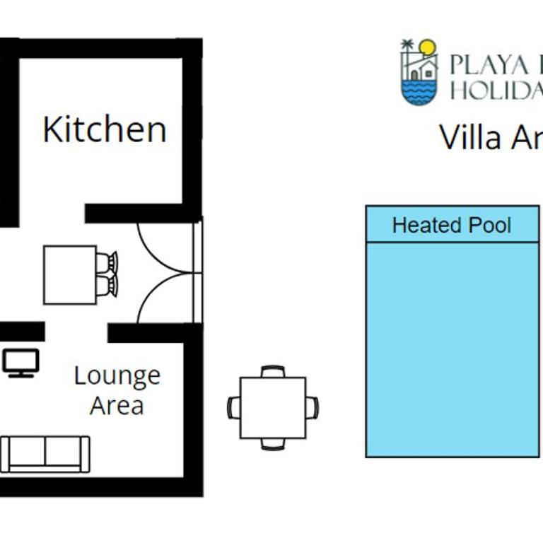 Stunning Villa Arabella - Heated Pool - BBQ - Amazing Terrace - Playa Blanca - Villa 2 Chambres - 23