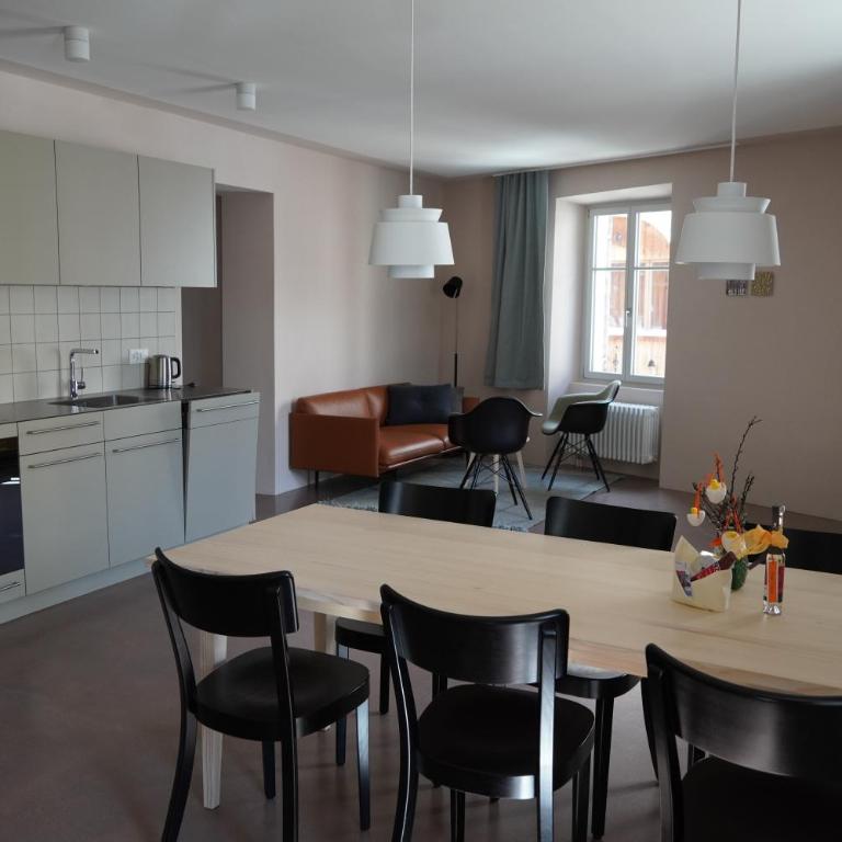 Chasa Fent, Sent Scuol im Engadin - Apartment mit 2 Schlafzimmern - 2