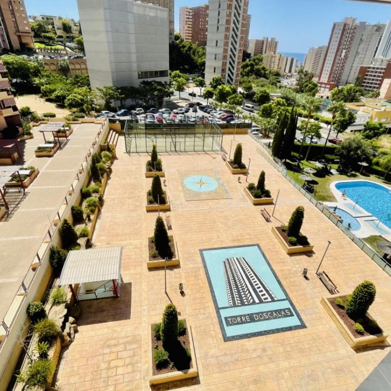 Apartamento Playa de Poniente Benidorm - Torre dos Calas - Three-Bedroom Apartment - 32