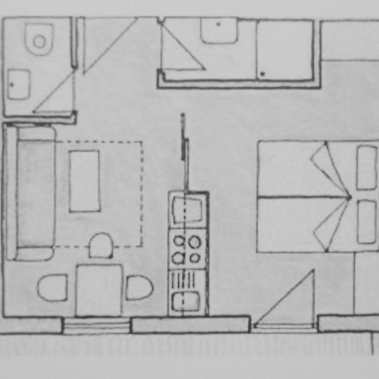Hotel Pension Kirchplatz - Apartment mit 1 Schlafzimmer (2 Erwachsene) - 3