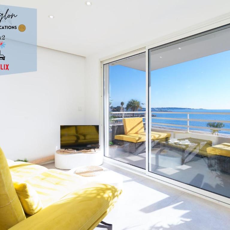 L'Aiglon SCLS - Clim, Wifi, Parking, Vue mer - Appartement - Vue sur Mer - 1