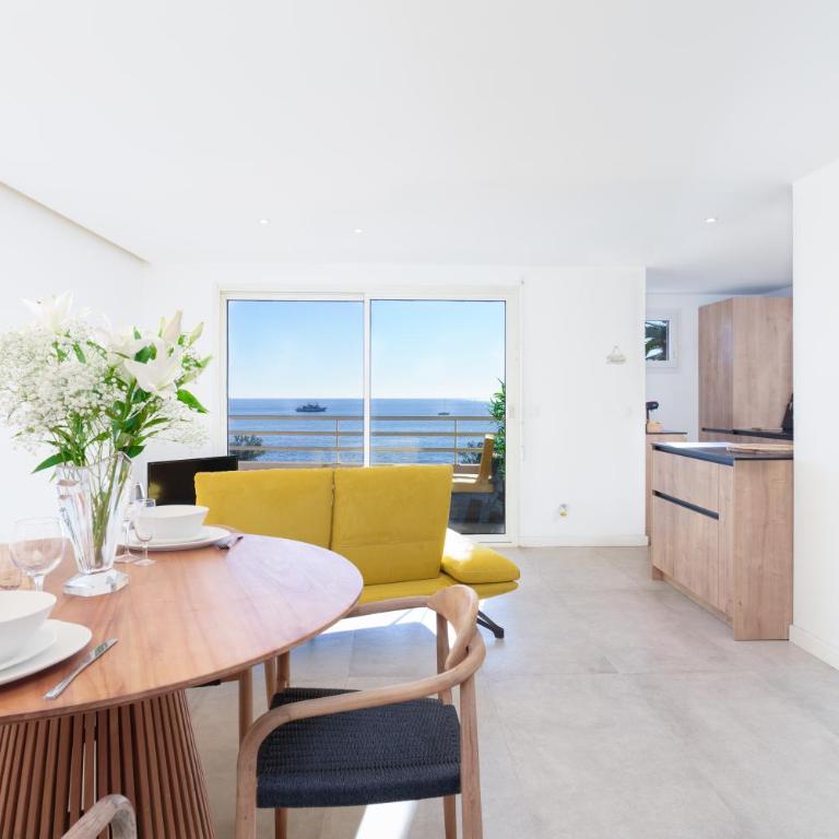 L'Aiglon SCLS - Clim, Wifi, Parking, Vue mer - Appartement - Vue sur Mer - 3
