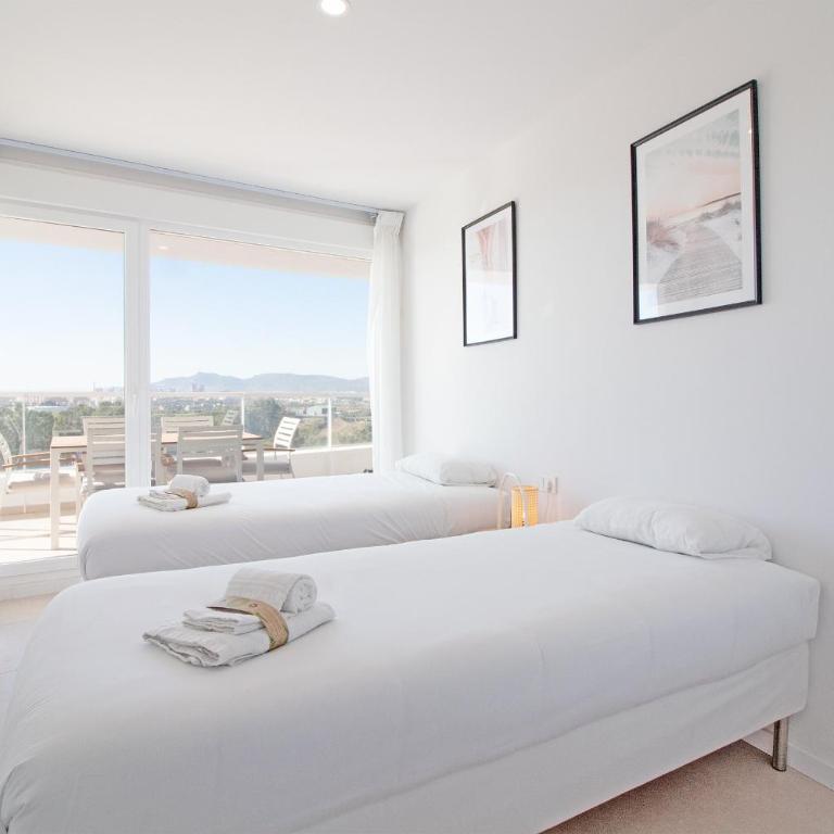 Global Vacacional, Moderno apartamento de dos terrazas con vistas al mar y a la montaña - Apartment mit Meerblick - 12