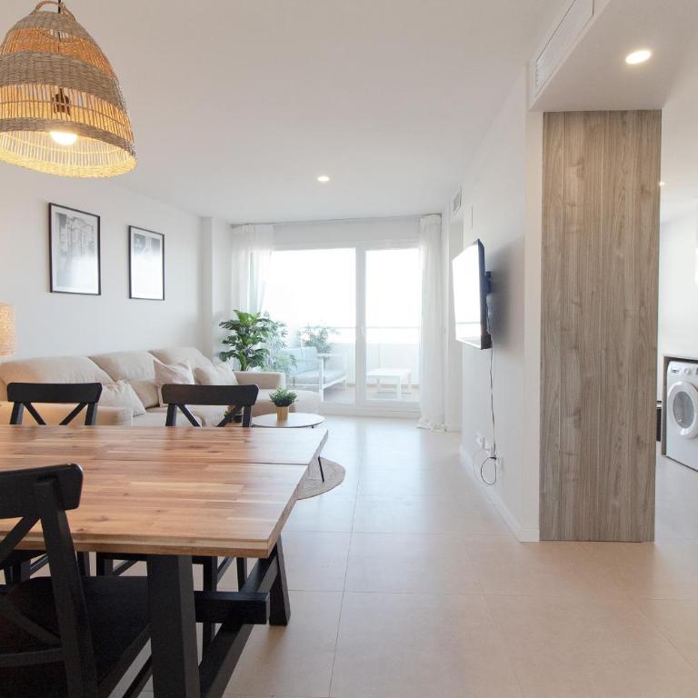 Global Vacacional, Moderno apartamento de dos terrazas con vistas al mar y a la montaña - Apartment mit Meerblick - 16