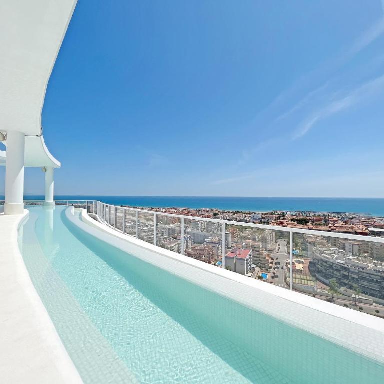 Global Vacacional, Moderno apartamento de dos terrazas con vistas al mar y a la montaña - Apartment mit Meerblick - 26