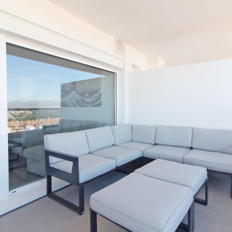 Global Vacacional, Apartamento con terraza y vistas al mar y a la montaña - Appartement 1 Chambre - 3