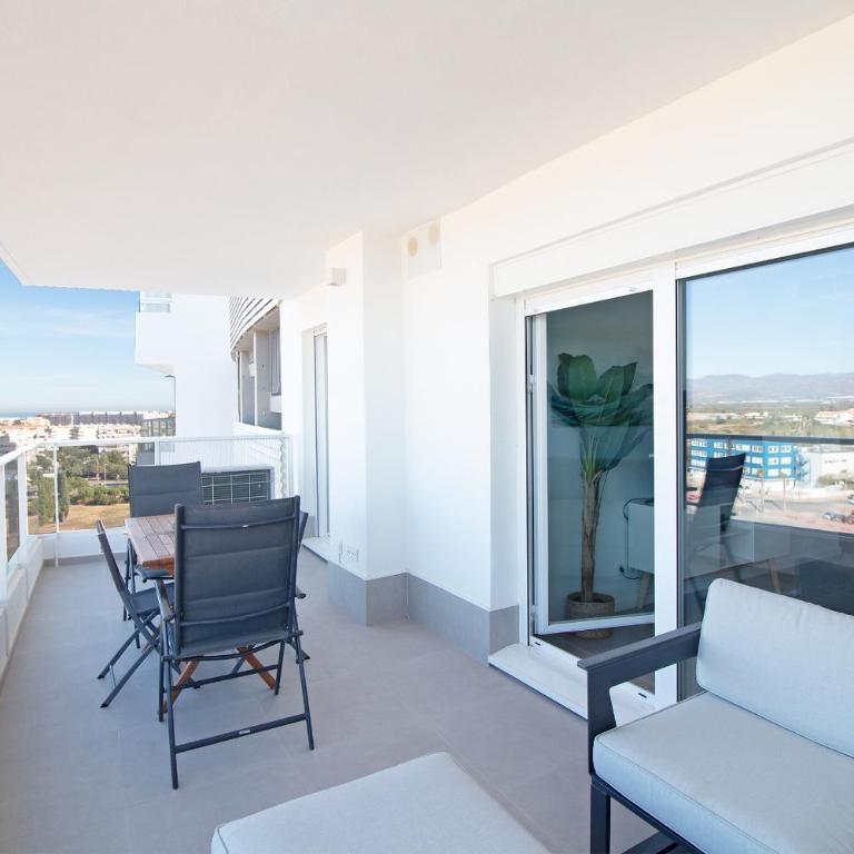 Global Vacacional, Apartamento con terraza y vistas al mar y a la montaña - Appartement 1 Chambre - 15