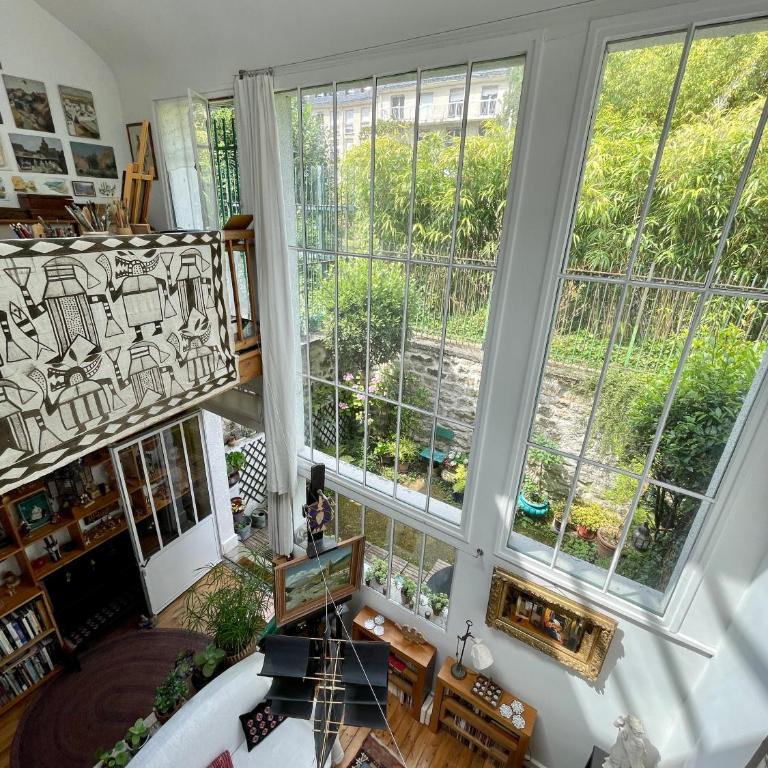Artist House ; private courtyard, Paris center - Maison de Ville 2 Chambres - 2