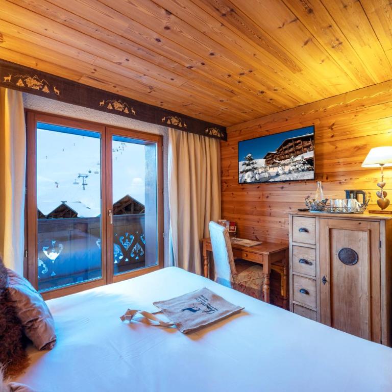 Hôtel Au Chamois d'Or by Les Etincelles - Petite Chambre Double - 3