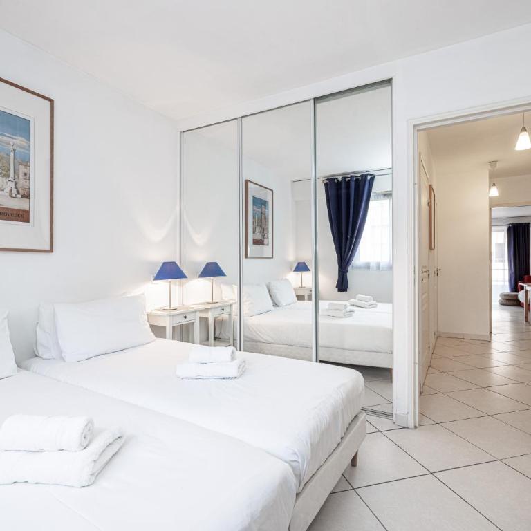 NEW 2 bed apt in Antibes, 5 min walk to the Beach - Apartment mit 2 Schlafzimmern - 11