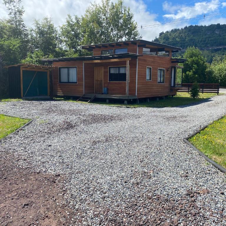 Cabañas M&R Lago Ranco - Two-Bedroom House - 13