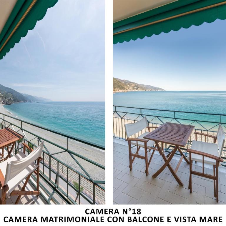 Al mare Affittacamere - Camera Matrimoniale con Balcone e Vista Mare - 7
