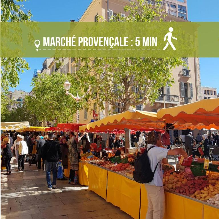 L'Escale - Entre Mer et Marché - Apartment mit 1 Schlafzimmer - 5