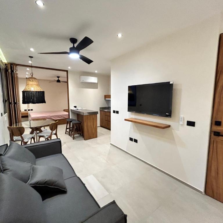 Depto #3 Hermoso Departamento en Tulum 2 Rec - Apartamento de 2 dormitorios - 3