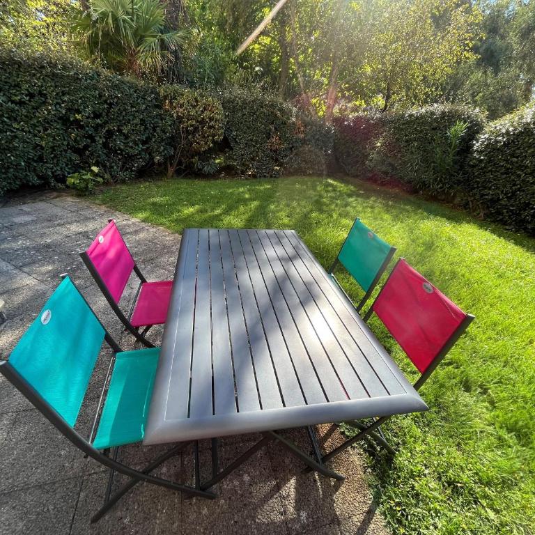 Charmant T1 bis à Arcachon, 300m Plage de Pereire, Terrasse et Jardinet - FR-1-319-59 - Studio - 7
