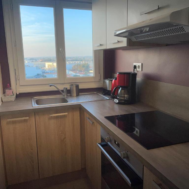 Bel appartement 1 chambre pour 5 personnes au bord de la mer à Saint-Jean-de-Monts - FR-1-323-216 - Apartment (5 Erwachsene) - 12
