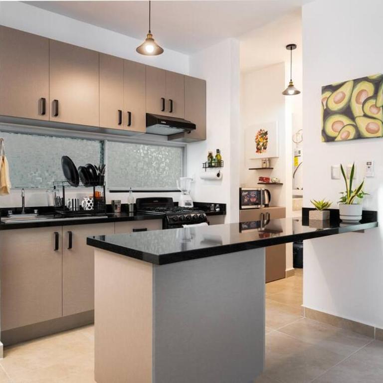 Depa Familiar PB 6pax con Alberca Rodeado de Restaurantes Zona Segura - Apartamento Estándar de 2 dormitorios - 46