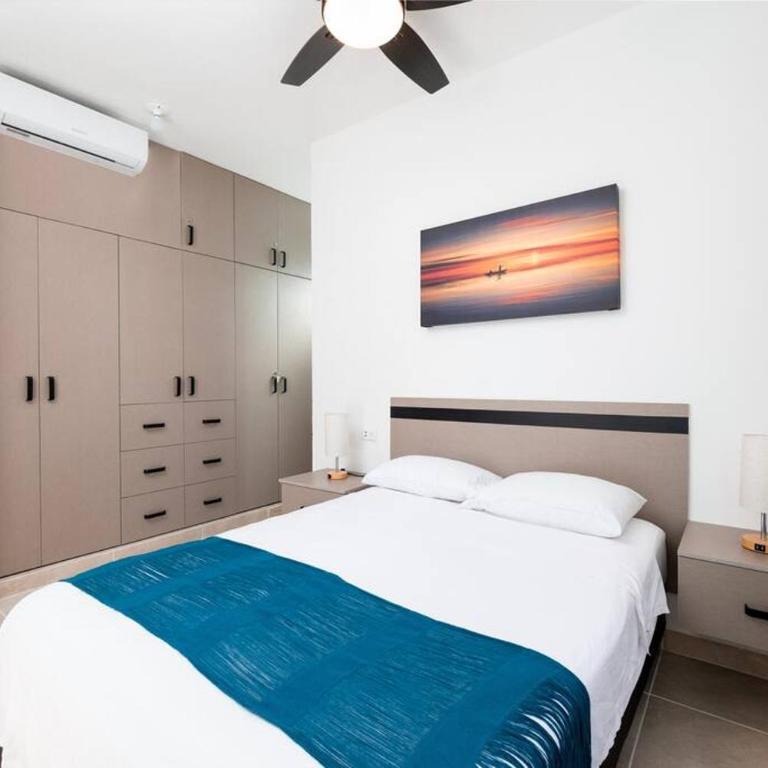Depa Familiar PB 6pax con Alberca Rodeado de Restaurantes Zona Segura - Apartamento Estándar de 2 dormitorios - 57