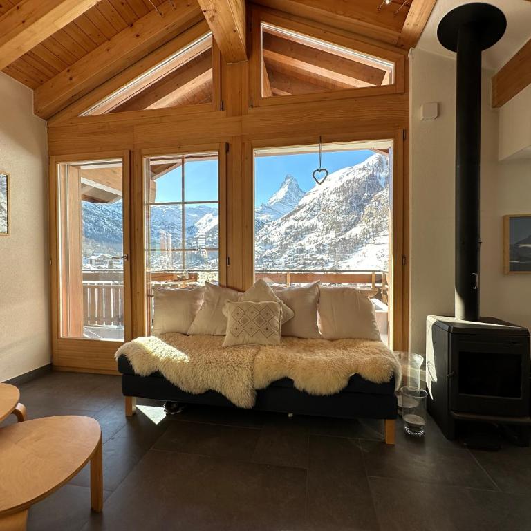 Modern self-catering apartment with Matterhorn views - Apartamento de 2 dormitorios - 4