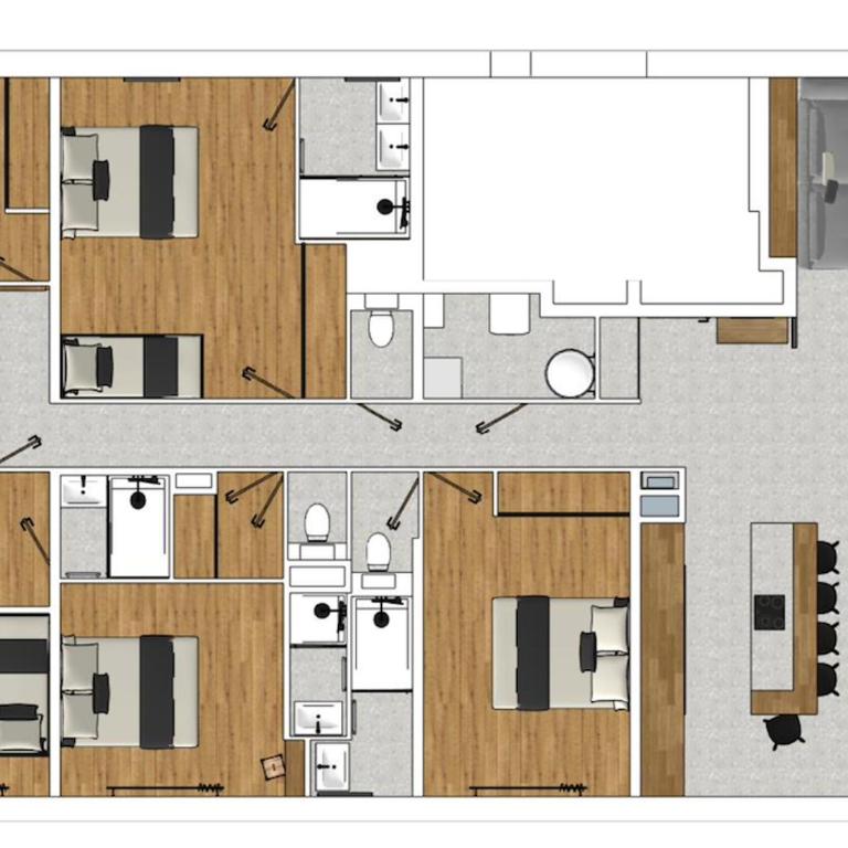 Luxueux appartement 5 chambres avec jacuzzi et Wi-Fi aux Gets - FR-1-671-250 - Appartement - 2