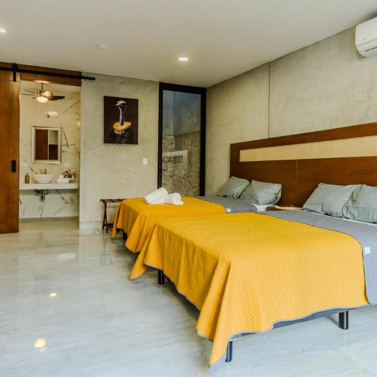 Meriblau Hotel Boutique - Deluxe Double Room with Two Double Beds - 10