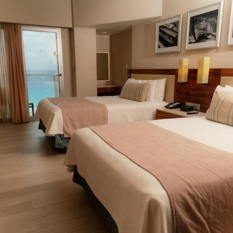 Emporio Cancun - Buy All Inclusive Option - Habitación Doble Deluxe con vistas parciales al mar - 1