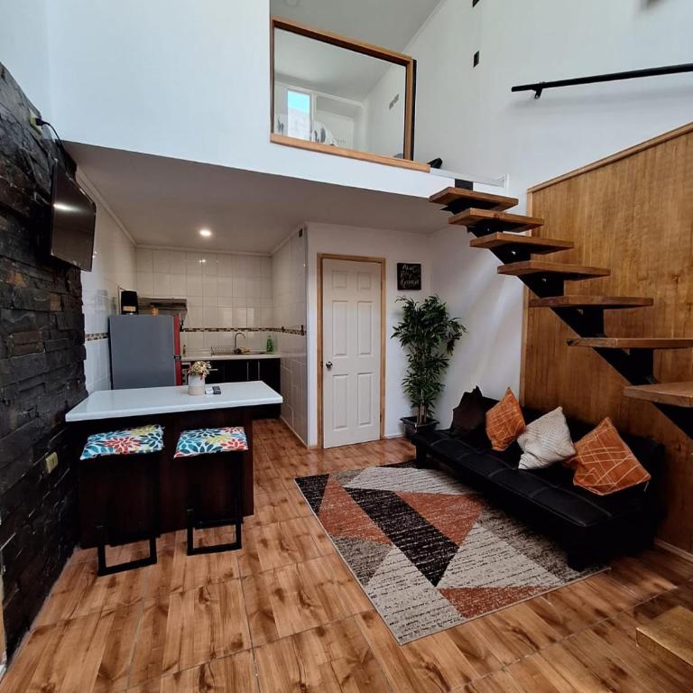 Cabañas Ases Loft Valdivia SIN ESTACIONAMIENTO - Apartamento de 1 dormitorio - 7