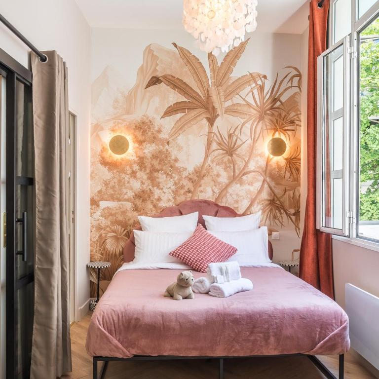 Sophie Stay - Le Mucha - King size bed - AC - Appartement 4 Chambres - 2