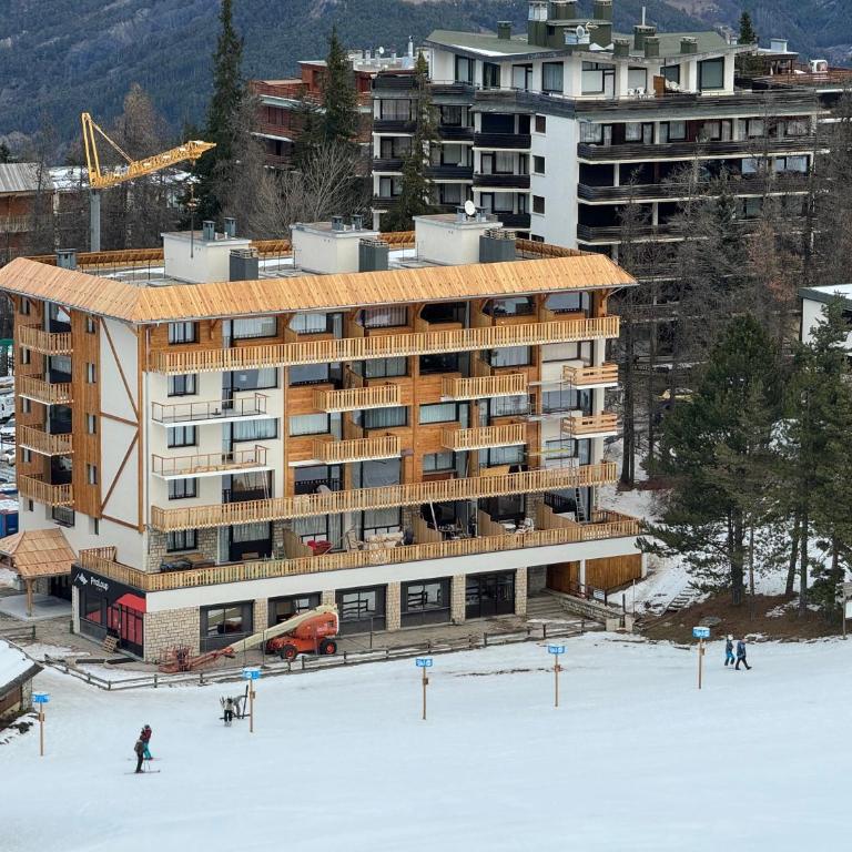 Appartement avec terrasse vue sur piste à Praloup - Appartement 1 Chambre - 4