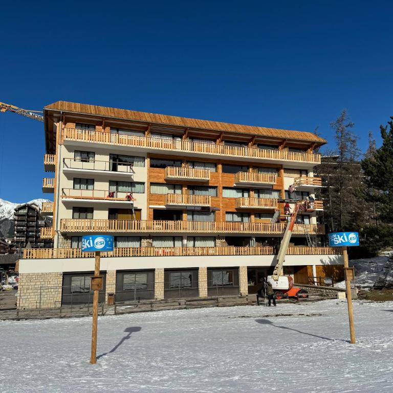 Appartement avec terrasse vue sur piste à Praloup - Appartement 1 Chambre - 2
