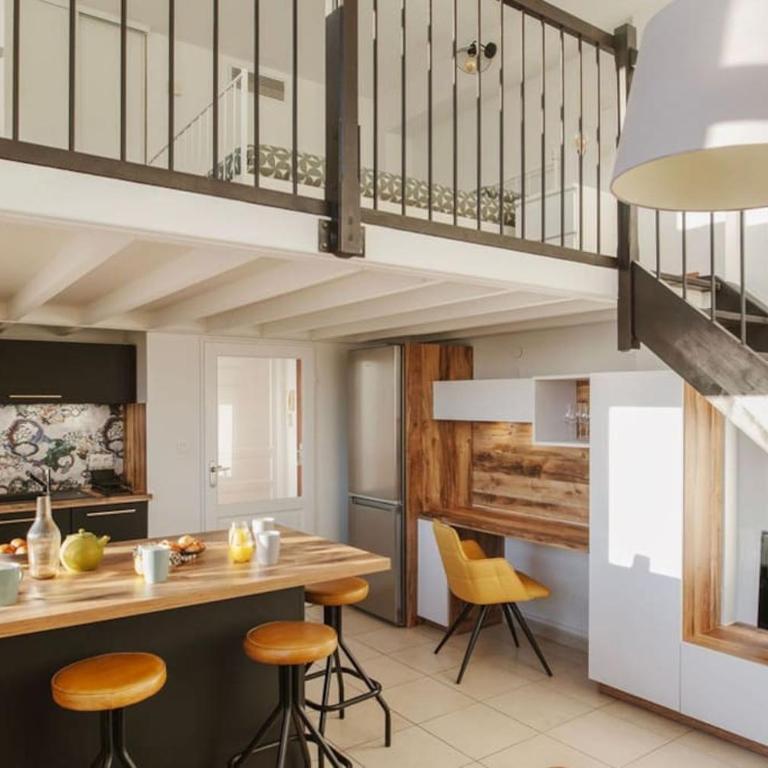 Le JOYAU loft historique et arboré avec garage - Appartamento con 1 Camera da Letto - 1