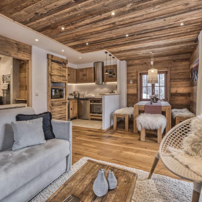Chalet 3 étoiles pour 4 pers avec vue imprenable sur la vallée de Chamonix - Chalet 2 Chambres - 1