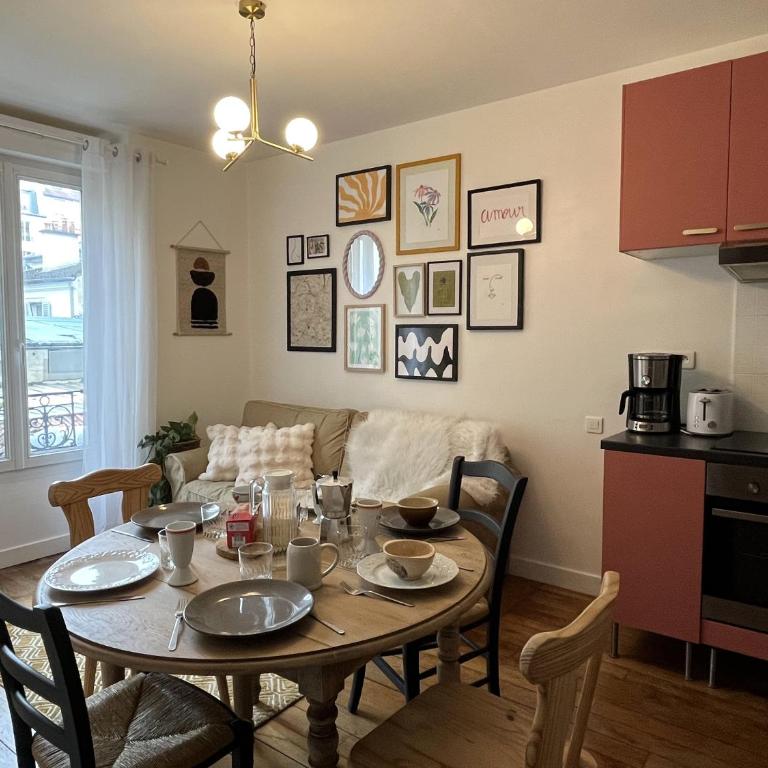 Lovely haussmannian flat in Montparnasse - Two-Bedroom Apartment - 4