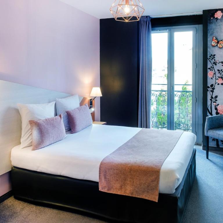 Hôtel Sainte-Rose - Doppelzimmer mit Balkon - 3