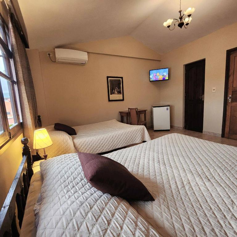 Hotel Carmen - Habitación Doble Económica - 2 camas - 2