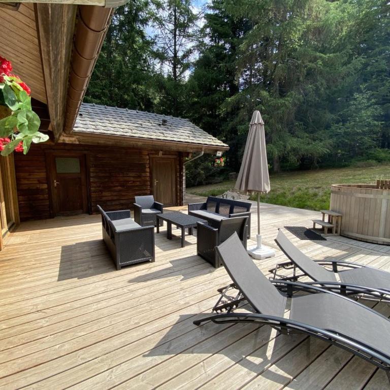LE FISHING LODGE Chalet en bois avec bain nordique - Chalet - 49