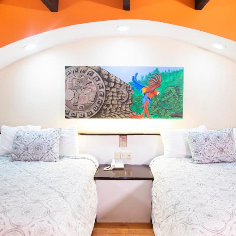 Hotel Catedral - Double Room with Two Double Beds - 2