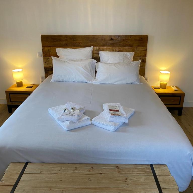La Bellours Maison d Hôtes avec Piscine - Chambre Double - Vue sur Piscine - 2
