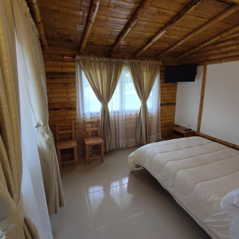 De Bambú Guatavita - Habitación Doble con vistas al jardín - 2