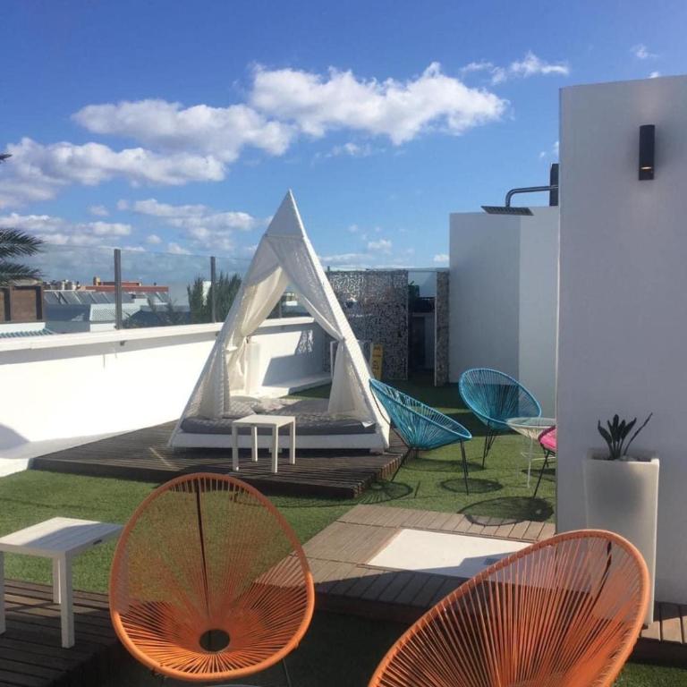 Corralejo Bristol terrace Apartment con giardino privato esterno - Apartamento de 1 dormitorio - 47