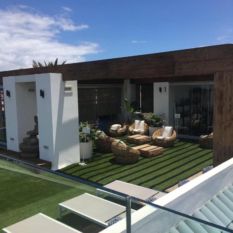 Corralejo Bristol terrace Apartment con giardino privato esterno - Apartamento de 1 dormitorio - 49
